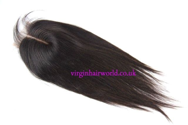 Straight hair Top Closure