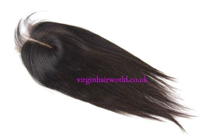 Human Hair Straight Top Closure